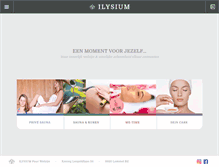 Tablet Screenshot of ilysium.be